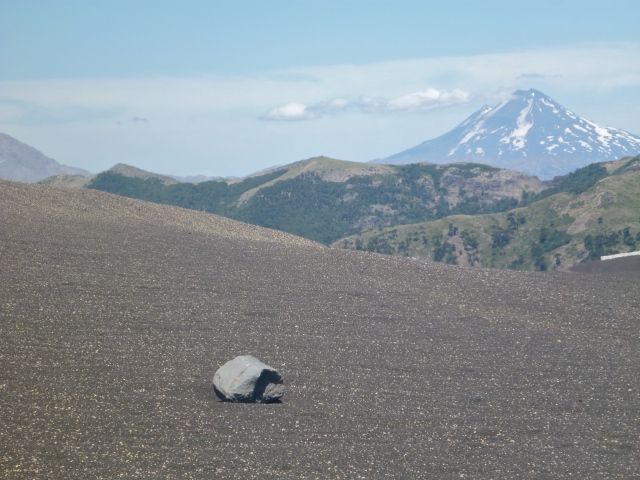 View of Llaima volcano